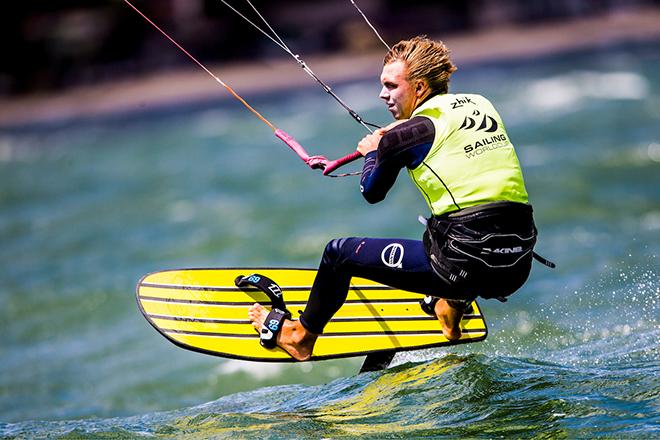 Oliver Bridge - 2016 Sailing World Cup Final - Melbourne © Pedro Martinez / Sailing Energy / World Sailing